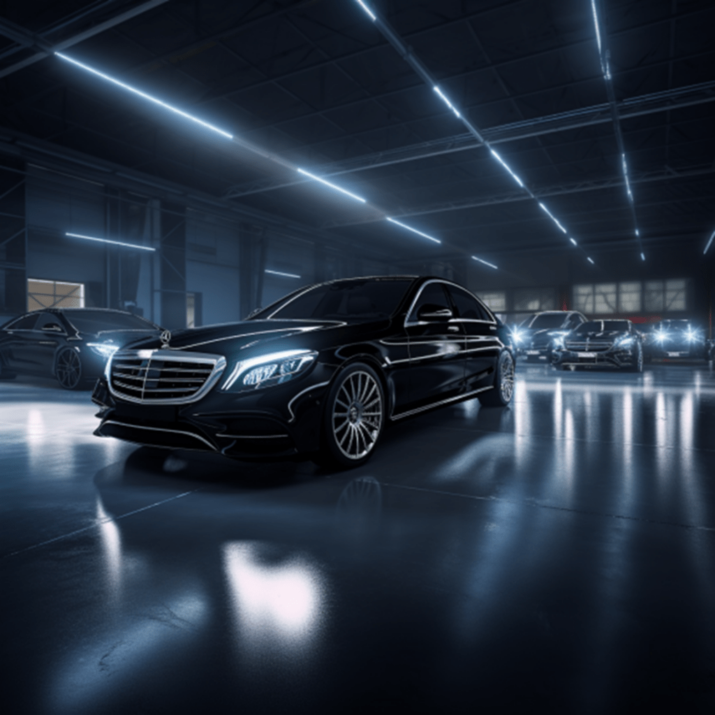Fleet Luxury véhicules Mercedes Executive limousine and Mercedes viano MVP